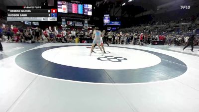 157 lbs Champ. Rd Of 64 - Demian Garcia, CA vs Hudson Babb, IL