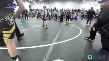 105 lbs Rr Rnd 2 - Breckin Garrett, Lone Grove Takedown Club vs Brantley Starks, Tecumseh Youth Wrestling