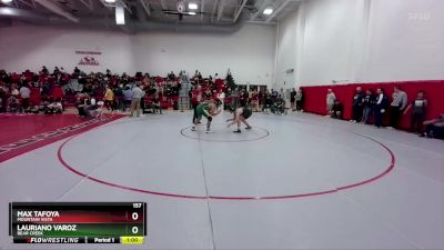157 lbs Cons. Round 3 - Max Tafoya, Mountain Vista vs Lauriano Varoz, Bear Creek