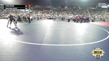 B5A-138 lbs Quarterfinal - Brayden Mixay, Carl Albert vs Luke Ragle, Collinsville