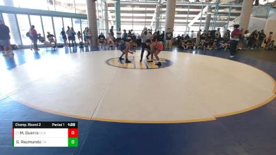 106 lbs Champ. Round 2 - Maddux Guerra, Daniel Cormier WA vs Gaspar Raymundo, Titan WC