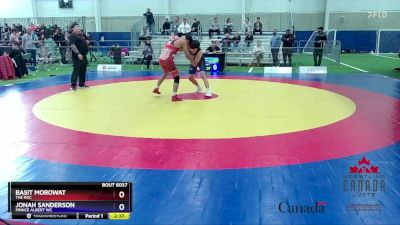 60kg Champ. Round 1 - Basit Morowat, The ROC vs Jonah Sanderson, Prince Albert WC