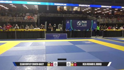 Reza Richard S. Siddiqi vs Elijah Bentley Craven-Bailey 2025 Pan Kids Jiu-Jitsu IBJJF Championship