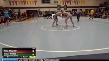 220 lbs Champ. Round 1 - Colin Woods, Cedar Rapids Jefferson vs Nate Westoff, Xavier, Cedar Rapids