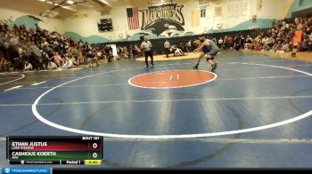 175 lbs Cons. Round 3 - Ethan Justus, Lake Stevens vs Cashious Koerth, Fife