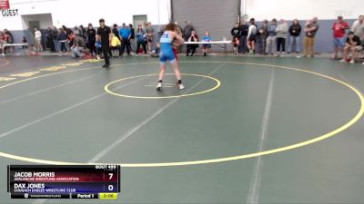 144 lbs Semifinal - Jacob Morris, Avalanche Wrestling Association vs Dax Jones, Chugach Eagles Wrestling Club