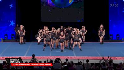 Crimson Heat - Hunters [2025 L6 International Open Coed Non Tumbling Semis] 2025 The Cheerleading Worlds