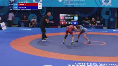 50 kg 1/4 Final - Songul Kavak, Turkiye vs Kayla Batres, Guatemala