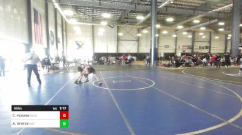 90 lbs Semifinal - Cameron Hoezee, Salem Elite vs Andrew Wiehle, Mat Demon WC