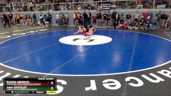 144 lbs Champ. Round 1 - Ramon Armenta, Anchorage Youth Wrestling Academy vs Ivan Shockley, Juneau Youth Wrestling Club Inc.