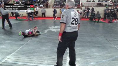 56_G lbs Consi Of 8 #2 - Peyton Strittmatter, Bishop McCort vs Janavie Flory, Lancaster