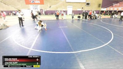 138 lbs Cons. Round 2 - Nolan Mack, Bison Wrestling Club vs Colton Huff, Beat The Streets Chicago-Midway