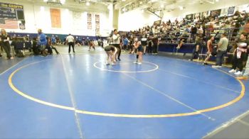 115 lbs Cons. Round 3 - Issabella Hillier, Santa Monica vs Alyssa DelReal, Valley View