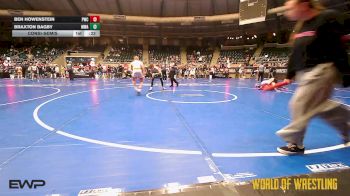 105 lbs Consolation - Ben Howenstein, Powerhouse Wrestling Club vs Braxton Bagby, Moen Wrestling Academy