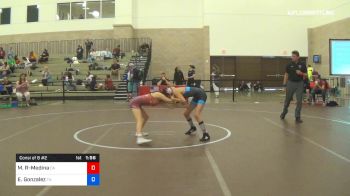 42 kg Consi Of 8 #2 - Michelle Reyes-Medina, Team California vs Ella-Lina Gonzalez, Team Tennessee