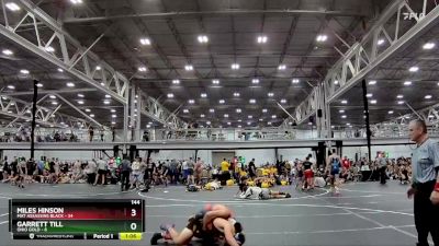 144 lbs Round 4 (8 Team) - Miles Hinson, Mat Assassins Black vs Garrett Till, Ohio Gold