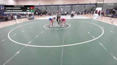 132 lbs Champ. Round 1 - Alyssa Saunders, Giles vs Lorelai Mooradian, New Kent