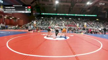2A-190 lbs Champ. Round 1 - Deagon King, Wright vs Ryder Pope, Cokeville