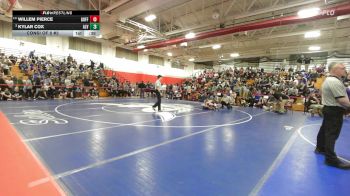 106 lbs Consi Of 8 #2 - Willem Pierce, Goffstown vs Kylar Cox, Alvirne