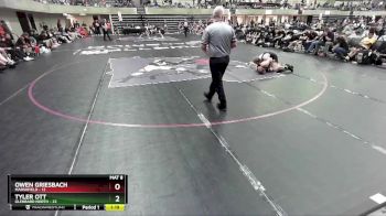 189 lbs Semis & 1st Wrestleback (8 Team) - Owen Griesbach, Marshfield vs Tyler Ott, Glenbard North