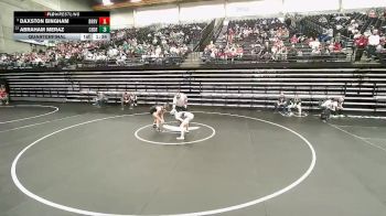 4A 126 lbs Quarterfinal - Daxston Bingham, Bear River vs Abraham Meraz, Cedar