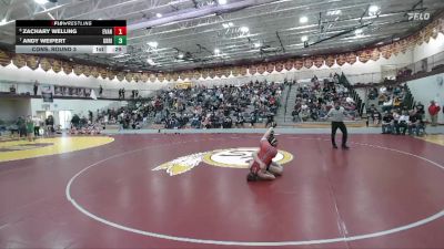 165 lbs Cons. Round 3 - Andy Weipert, Green River vs Zachary Welling, Evanston