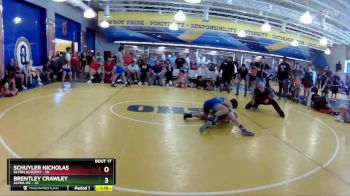 113 lbs Semis & Wb (16 Team) - Schuyler Nicholas, Glynn Academy vs Brentley Crawley, Alpha WC