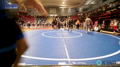 112 lbs 3rd Place - Alyssa Salemie, Terminator Wrestling Academy vs Raymond Melgarejo, Tulsa Blue T Panthers