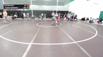 140 lbs Cons. Round 3 - TayLynn Ellis, Southside High School vs Alexis Dubowsky, Bentonville High School Wrestl