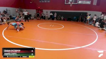 133 lbs Round 1 (8 Team) - Teagan Patterson, Southwest MO Stingers vs Andres Cantu, Cypress Wrestling Club