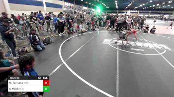 83 lbs Final - Michael Bernabe, Dethrone WC vs Ariah Mills, Roundtree Wr Acd