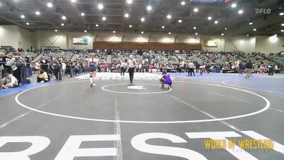 115 lbs Consi Of 16 #1 - Shanty Doherty, Ukiah Wrestling Club vs Andelynn Stephensen, JWC