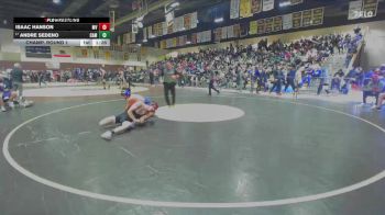 157 lbs Champ. Round 1 - Andre Sedeno, Camarillo vs Isaac Hanson, Murrieta Valley