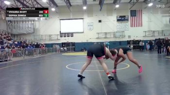 235 lbs 1st Place Match - Sophia Zuniga, West Salem vs Vivianna Scott, St Helens