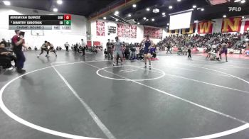 190 lbs Champ. Round 2 - Dimitry Sirotnik, Santa Monica vs Jeremyah Quiroz, Downey