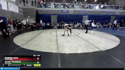 106 lbs Cons. Round 2 - Darren Hays, Unattached vs Wyatt Pearson, Jet House