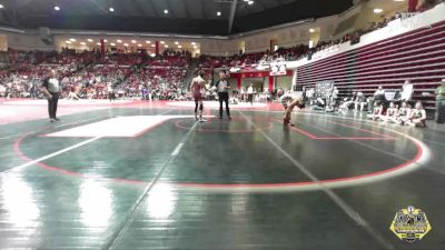 138 lbs Semifinals (8 Team) - Saben Batten, BLACKWELL vs Jordan Hedrick, PERRY