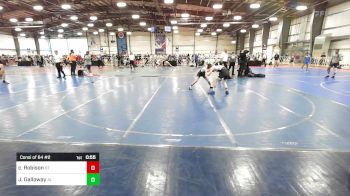 113 lbs Consi Of 64 #2 - Corbyn Robison, UT vs Jack Galloway, AL