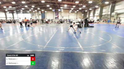 113 lbs Consi Of 64 #2 - Corbyn Robison, UT vs Jack Galloway, AL