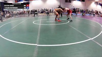190 lbs Quarterfinal - Colton Jones, Grizzly Wrestling Club vs Caleb Patterson, Unattached