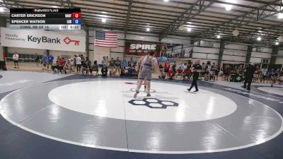 97 kg Cons. Rd Of 16 - Carter Erickson, Danville RTC vs Spencer Watson, Little Giants RTC