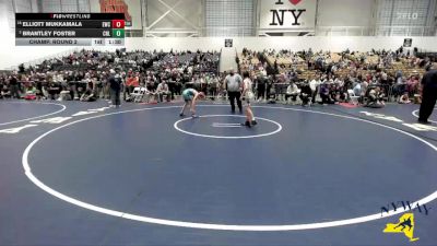 110 lbs Champ. Round 2 - Elliott Mukkamala, Eden Wrestling Club vs Brantley Foster, Club Not Listed