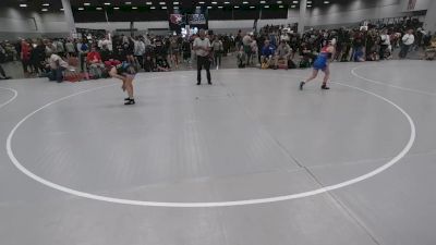 105 lbs Cons. Sub-quarters - Sophia Hazen, Powerhouse Wrestling Club vs Mara Vanderpool, Nebraska Wrestling Academy