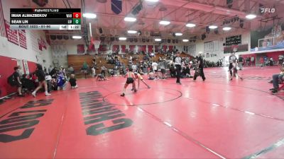 91-96 lbs Round 2 - Sean Lin, Livewire vs Iman Almazbekov, Warriors