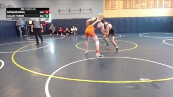 144 lbs Champ. Round 2 - Jullien Yoder, Dallas vs Bernard Bakiu, Aloha