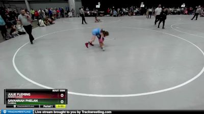 69-72 lbs Semifinal - Savannah Phelan, Florida vs Julie Fleming, Pennsylvania