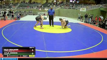 287 lbs Finals (8 Team) - Wylie Johnson, Culver vs Riley Denlinger, Illinois Valley