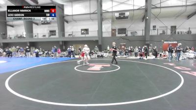 Champ. Round 3 - Ellanor Nimrick, NWWC vs Lexi Gideon, Team Elevate Wrestling
