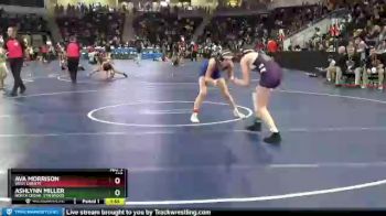 130 lbs Champ. Round 3 - Ava Morrison, West Liberty vs Ashlynn Miller, North Cedar, Stanwood