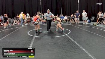 88 lbs Round 3 (8 Team) - Rylen Wax, POWA vs Cian Archer, Junior Terps Northeast